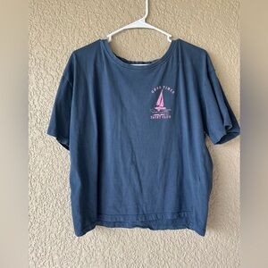 C&C California Navy Sunwashed Tee